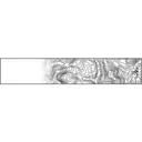 WHITEWATER ARCHERY REFLECTIVE WHITE FADE THIN LINE TOPO ARROW WRAPS - White Water Archery