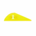 BOHNING Cares 2" Blazer Vanes in Neon Yellow, 36 Pack - Bohning