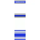 BOHNING HD 4" Arrow Wraps, Crested Blue | 13 Pack - Bohning