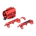 STRIKE INDUSTRIES GRIDLOK Sight and Rail Attachments Red - Strike Industries