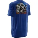 NOMAD CLOTHING American Archer Short Sleeve Tee Royal Heather - Nomad Clothing