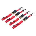 RIDGELINE 4Pc Ratchet Tie Down Set - Ridgeline