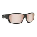 COSTA Tuna Alley Matte Steel Gray Mtlc Sil Mir Cpr 580G - Costa Del Mar