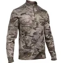 UNDER ARMOUR UA Icon Camo 1/4 Zip Ridge Reaper Barren / Brown - Under Armour