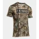 UNDER ARMOUR Short Sleeve Camo Tech Realtree AP Xtra / Black - Under Armour