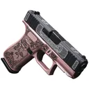 GLOCK G43X 9mm 3.41" 10rd - Rose Gold Lace w / Rose Cerakote - Glock