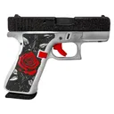 GLOCK G43X 9mm 3.41" 10rd - Black w/ Rose Grip - Glock