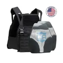CALIBER ARMOR CALIBERX IIIA GRAY MAN CON. PKG. 11"X14" BLK - Caliber Armor