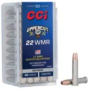 CCI 22 WMR 40Gr Uppercut JHP 50rd 50rd - CCI
