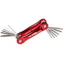 WARNE Range Tool Red Aluminum Folding - Warne