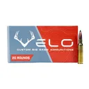 VELO AMMUNITION Custom Big Game Ammunitions 308 Win 168Gr Ballistic Tip Solid Copper 20rd - Velo