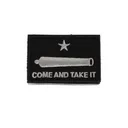 SME Come and Take It Cannon Black Patch w/ Adhesive - Shooting Made Easy