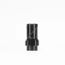 HUXWRX SAFETY CO 3-Lug Muzzle Device 13.5x1mm LH Black - HUXWRX Safety Company