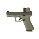 GLOCK G45 MOS 9mm 4.49" 17rd - Debo Green w/ Aimpoint ACRO - Shark Coast Tactical