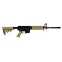 DEL-TON Echo 316 5.56 NATO 16" 30rd Semi-Auto AR15 Rifle - Black / FDE - Del-Ton