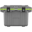 PELICAN 50QT Elite Cooler (Dark Gray/Green) - Pelican