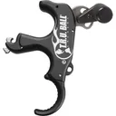 TRUBALL ARCHERY Trident Flex - 3 Finger Aluminum - Black - Medium - TRU Ball