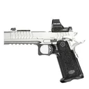 BUL ARMORY SAS 2 TAC COMP 9mm 5" 20rd - Silver w/ 4 Mags - Bul Armory