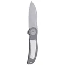 CRKT Monument Liner Lock Folding EDC Pocket Knife - Gray w/ Titanium Handle - Crkt