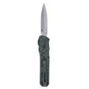 CRKT Twist Tighe Compact Automatic Automatic EDC Pocket Knife - Green w/ Carbon Fiber Handle - Crkt