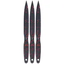 CRKT Onion Throwing Knives Fixed Fixed Blade Throwing Knives - Red - Set of 3 - Columbia River Knife