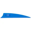 BOHNING X-VANES SATIN BLUE 3.5" SHIELD CUT - Bohning