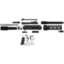 TACFIRE AR Build Kit Pistol 45 ACP AR-10 Black 5/8-24 - Tacfire