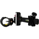 AXCEL ARCHERY Accutouch Carbon Pro Slider Sight 3 Pin - Axcel Bow Sights
