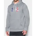 UNDER ARMOUR Freedom Storm Hoodie True Heather Gray - Under Armour