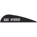 ARIZONA ARCHERY Hybrid 16 Vanes Black 1.7" 100pk - Arizona Archery
