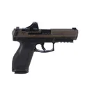 HK USA VP9A1 F 9mm 4.5" 10rd - Midnight Bronze w/ Holoson Optic - Heckler and Koch