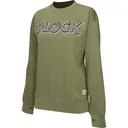 GLOCK Crewneck Raglan Fleece Olive Long Sleeve XL - Glock