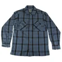VERTX Flannel Shirt Medium Blue Ridge Plaid Canyon River - Vertx