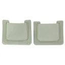 VERTX Stretch Pocket Small Velcro Backing Gray 2 Pack - Vertx
