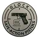 GLOCK Safe Action Sign Aluminum 12" in Diameter - Glock