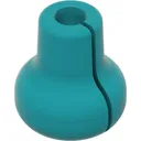 PINE RIDGE ARCHERY Beak Button (Nose/Kisser) - Turquoise (1/pkg.) - Pine Ridge Archery