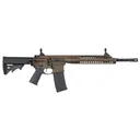 LWRC IC A5 5.56 NATO 16.1" 30rd Semi-Auto AR15 Rifle w/ Fluted Barrel - Patriot Brown - LWRC