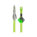 MUZZY Iron 2-blade w/ Chartreuse arrow - Muzzy