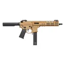 NOVESKE Braceless Pstl G4 CryBaby 9mm 8.1" - Tiger Eye Brown - Noveske