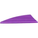 TAC VANES Driver 2.25" Purple Vanes | 36 Pack - Tac Vanes