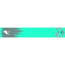 WHITEWATER ARCHERY Aqua Blue Elk Pine Trees and Mountains Arrow Wraps - White Water Archery
