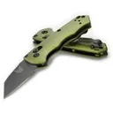 BENCHMADE Partial Immunity AXIS Folding Knife 2.49" Wharncliffe Blade | Green Aluminum Handles - Benchmade