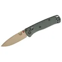 BENCHMADE Mini Bugout 3.2" Taiga Green - Tan - Benchmade