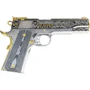 COLT Gold Cup Lite Oro Negro 38 Super 5" 8rd - Gold & Stainless - Colt