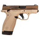 SMITH & WESSON Bodyguard 2.0 380 ACP 2.75" 10/12rd Pistol w/ Manual Safety - 2 Tone FDE - Smith & Wesson