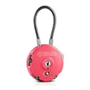 SAVIOR EQUIPMENT 3-Digit Combination Cable Lock TSA Prison Pink - Savior Equipment