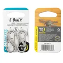 NITE IZE S-BINER # 1 2PK SS - Nite Ize