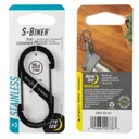 NITE IZE S-BINER # 3 BLACK SS - Nite Ize