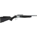 CVA Scout Takedown Compact 243 Win 20" Single Shot Break-Open Rifle w/ Rail - Black / Stainless - Connecticut Valley Arms