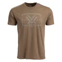 VORTEX Trigger Press Short Sleeve T-Shirt Coyote Heather - Vortex